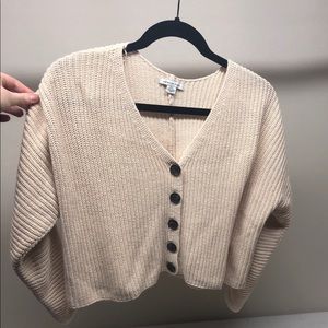 American Eagle cropped button up cardian XS/S